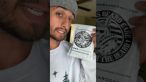 Badass Beardcare Sample Pack Unboxing #shorts