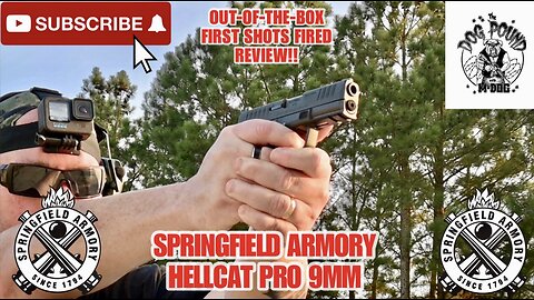 SPRINGFIELD ARMORY HELLCAT PRO COMPACT EDC 9MM REVIEW!