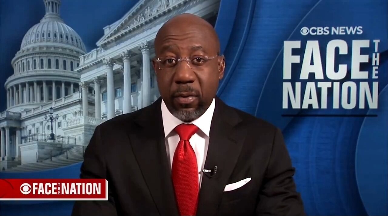 Sen Raphael Warnock Is Upset Trump Doesn't Want A 2 State Solution