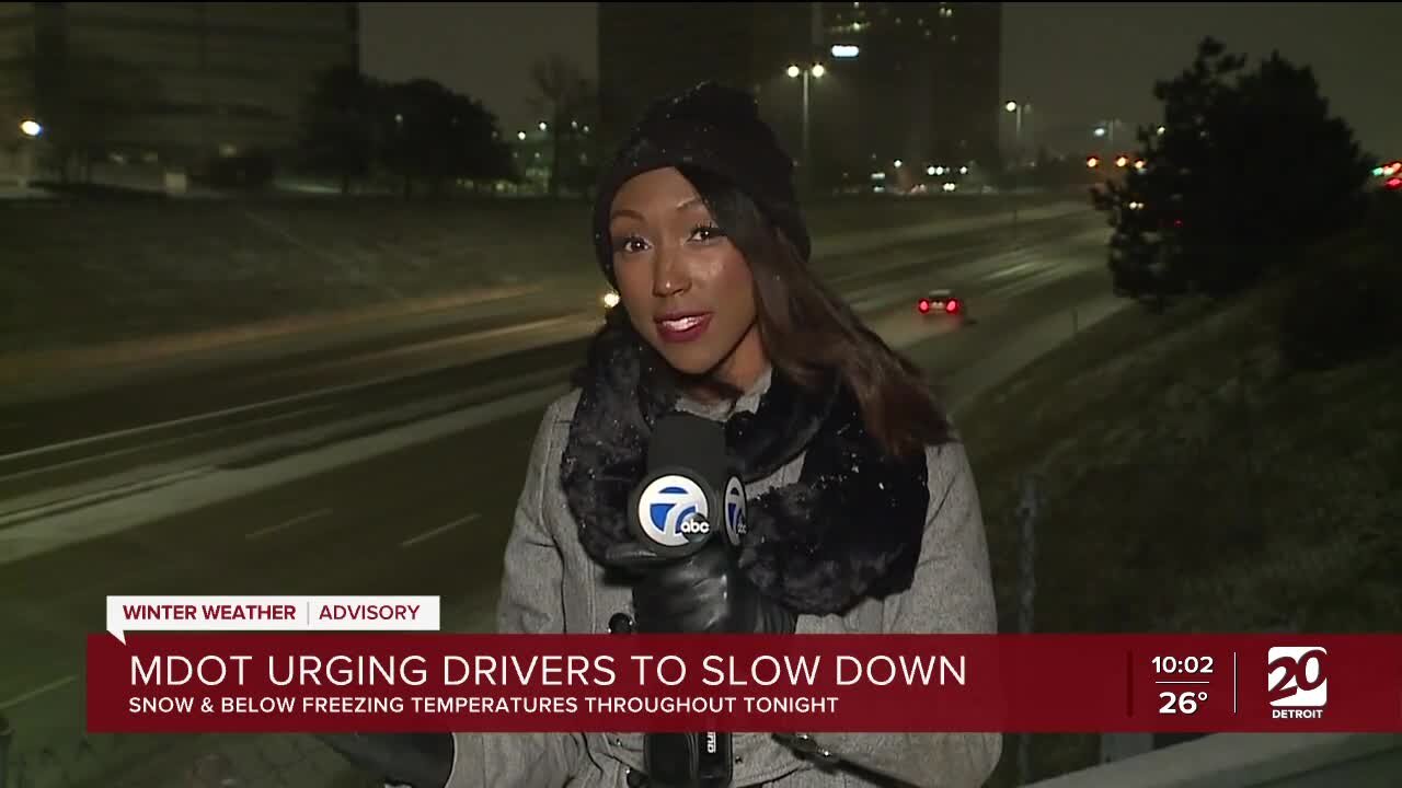 MDOT urging drivers to slow down