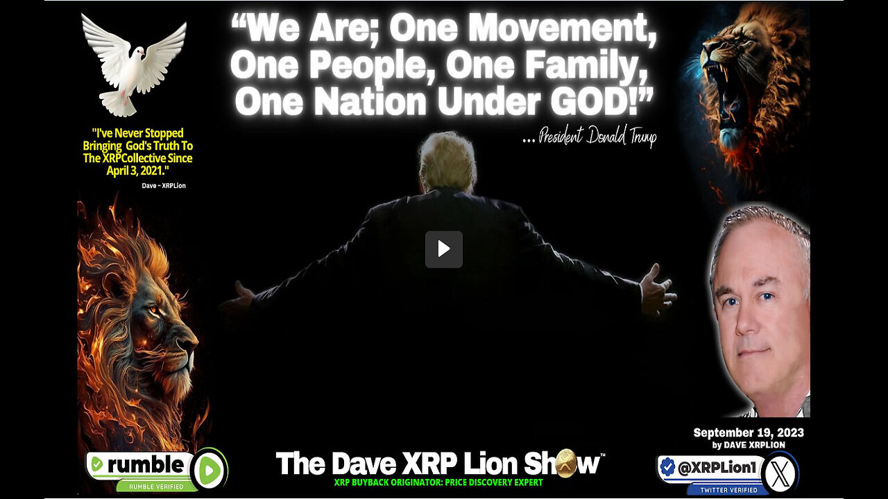 New Whitehats Military Alliance End Khazarian Mafia DAVE XRPLION-SEPT23 (MUST WATCH) TRUMP NEWS