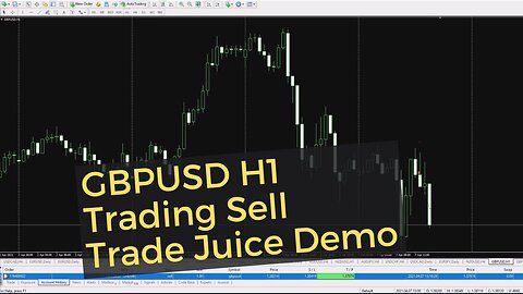 GBPUSD H1 Trading Sell Trade Juice Demo