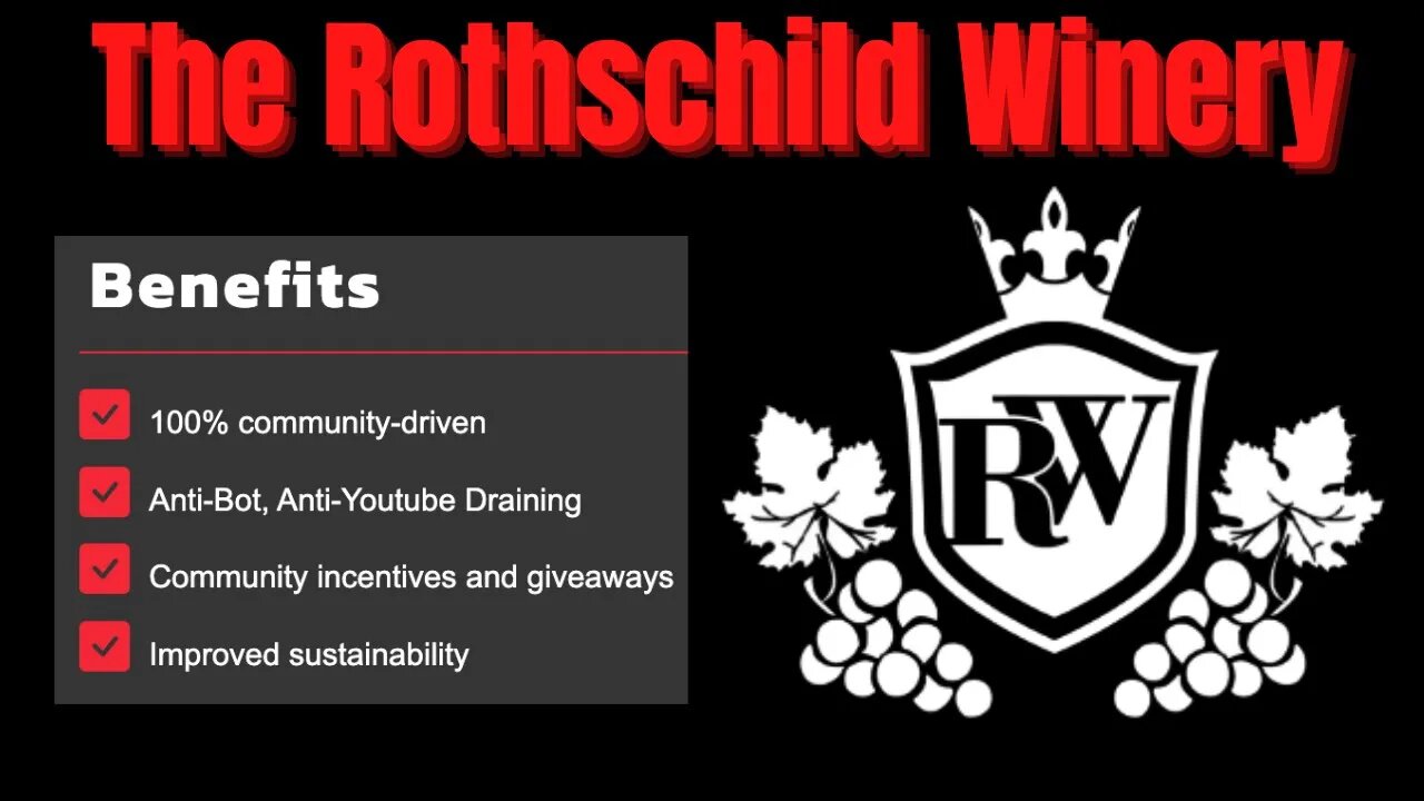 The Rothschild Winery Miner | 100% Community-Driven | Improved Sustainability