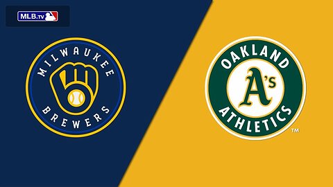 MLB: Milwaukee Brewers x Oakland Athletics (AO VIVO E COM IMAGENS)