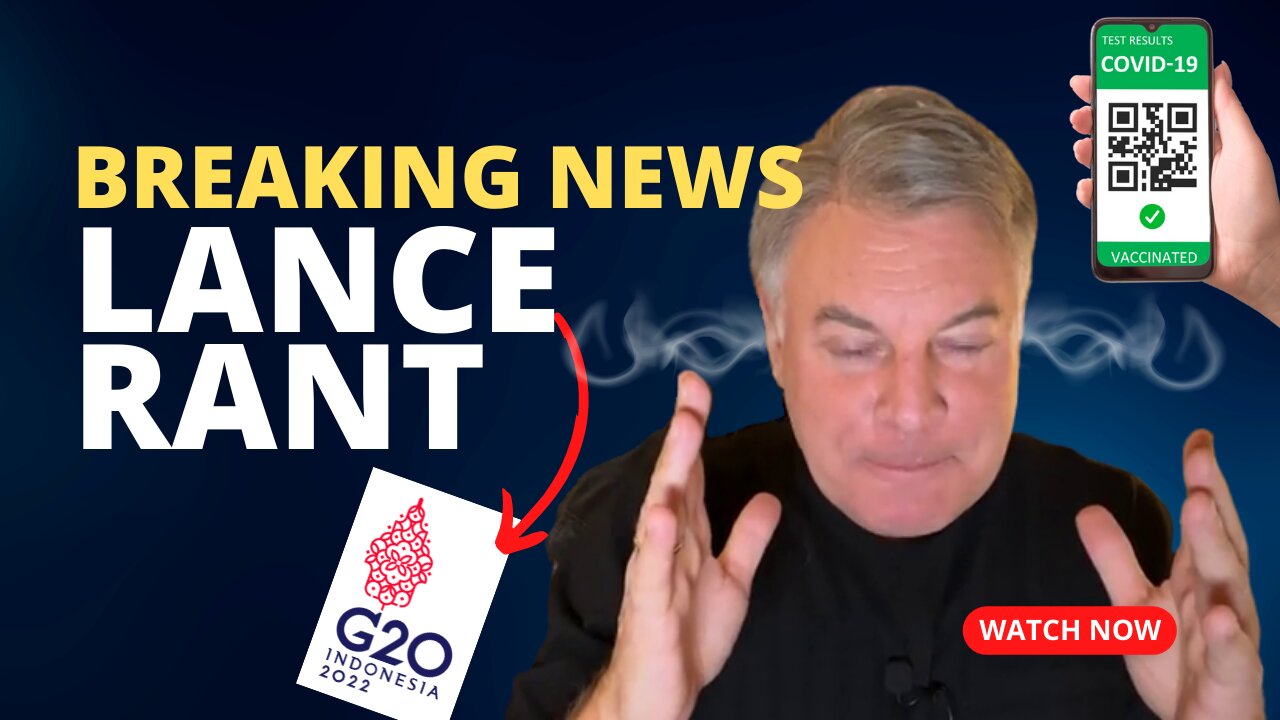 Watch this breaking news Lance Rant! | Lance Wallnau