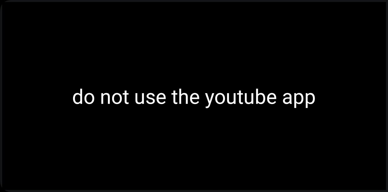 a warning...