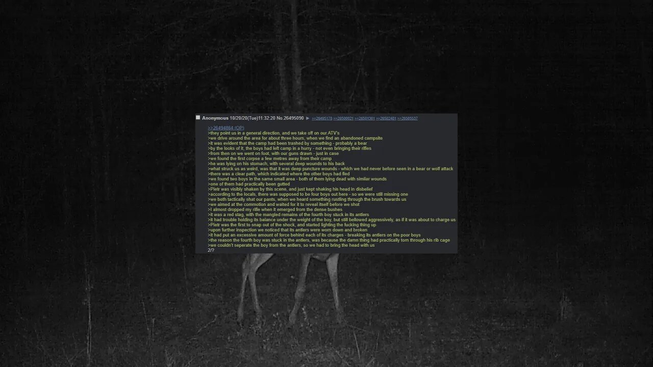 Strangeness of The Russian Wilderness 4Chan Scary Stories /X/