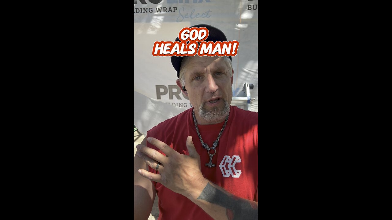 God heals a man! #miracle #healing #jesus