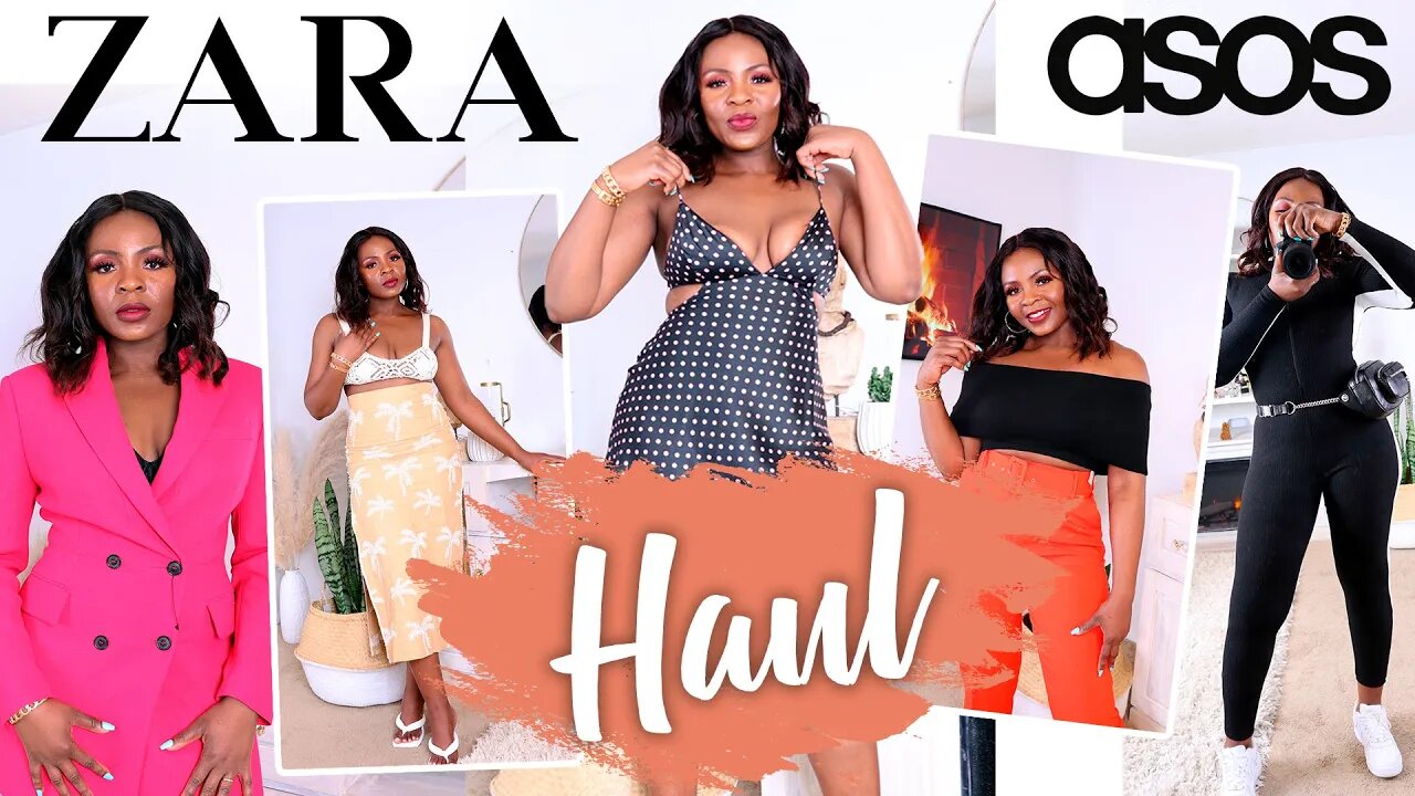 HUGE ZARA TRY-ON HAUL 2021 | NEW IN | SPRING/ SUMMER HAUL | ASOS SHOE HAUL WIDE FIT