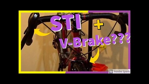 [REVELADO] Freios V-Brake funcionam com STI? Como regular os freios para ficar bom?