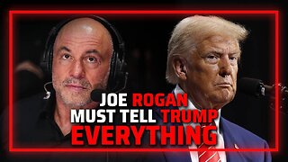 Joe Rogan MUST RAISE The Harris-Biden Plan For Martial Law