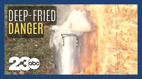 BFD's annual turkey fryer demonstration