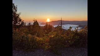 Sunset In Six Rivers National Forest