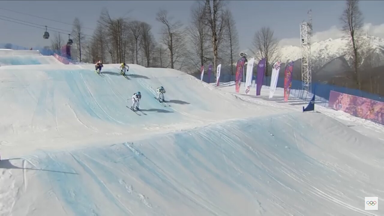 France dominate the Men’s Ski Cross Medals | Sochi 2014 Winter olympics