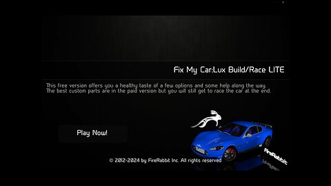 Fix My Car: Lux Build/Race (LITE) Gameplay