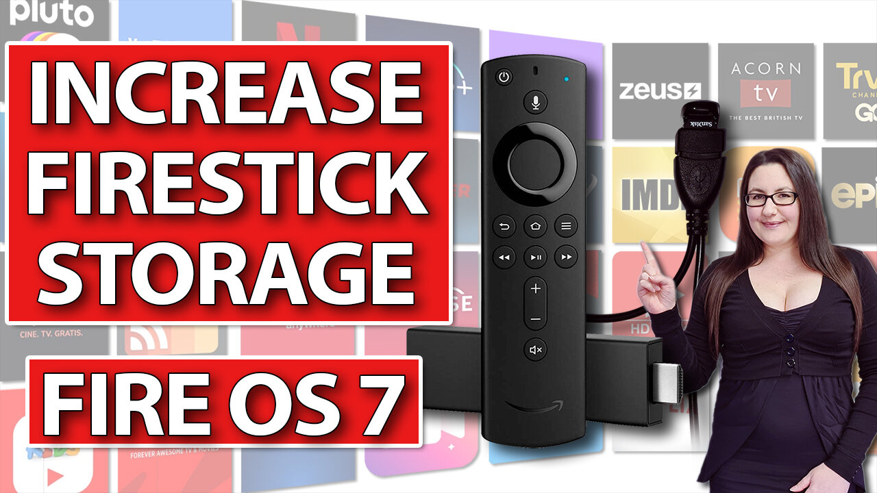 ADD EXTERNAL STORAGE TO FIRE OS 7 | NEW FIRESTICK 4K MAX | FIRE CUBE