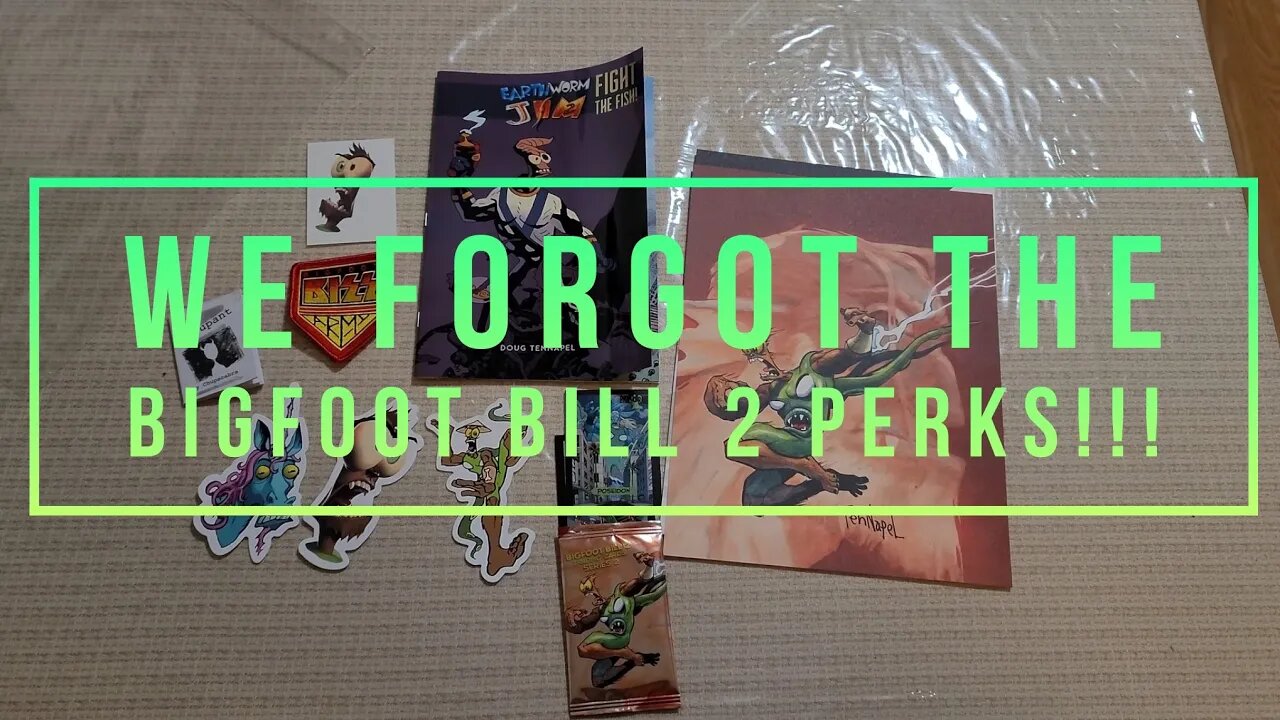 We Missed the Bigfoot Bill 2 Perks! (Bonus Unboxing!)