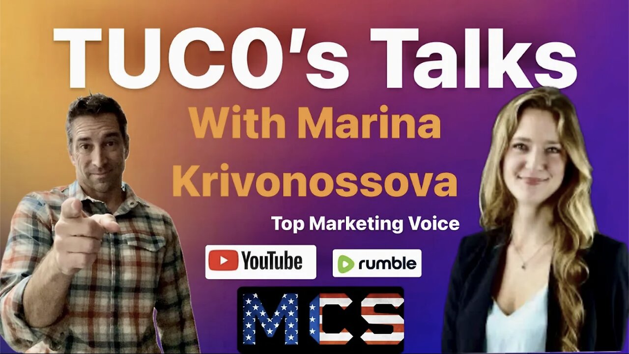 TUC0's Talks Episode 21: Marina Krivonossova, Top Digital Marketing Voice on LinkedIn