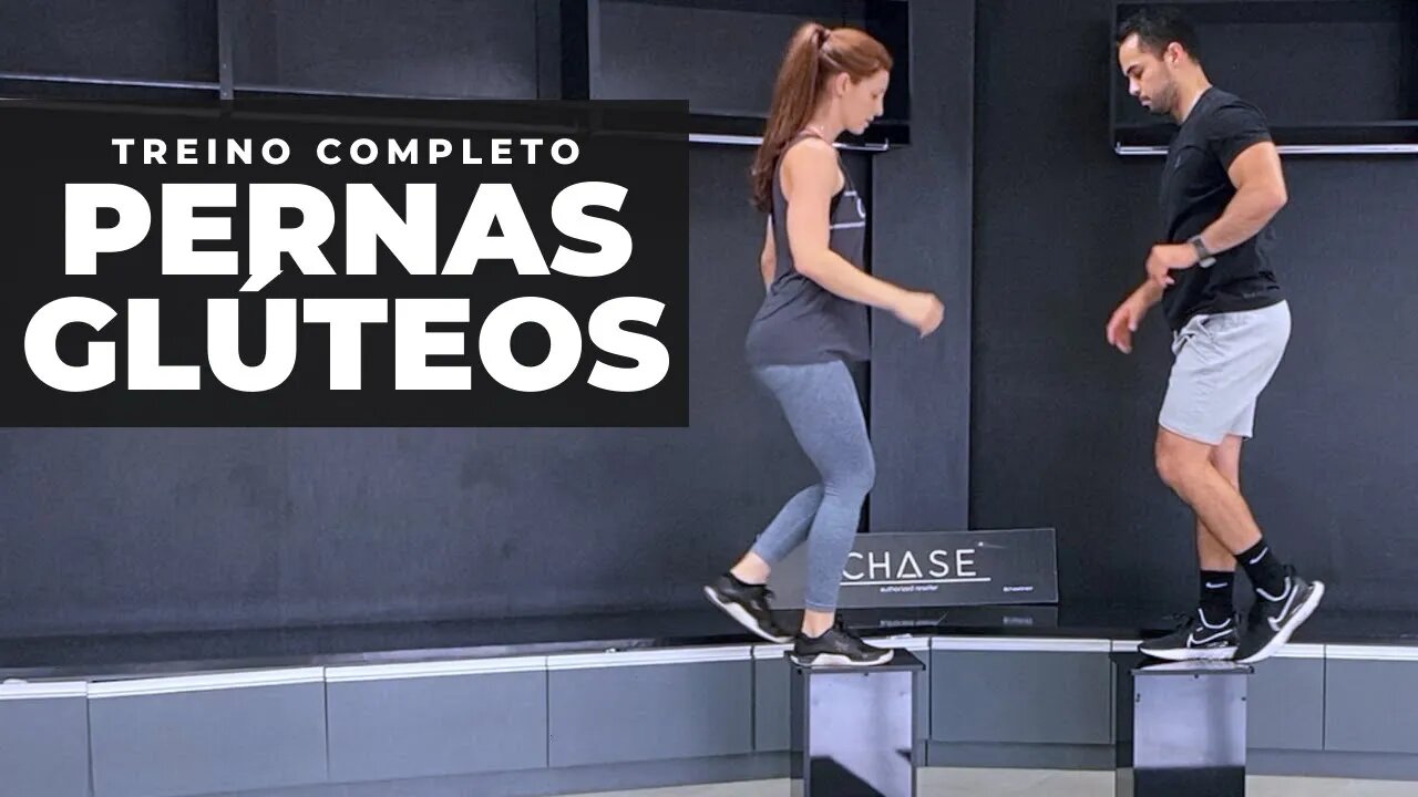 GLUTEOS & PERNA | TREINO INTENSO COMPLETO | SEM EQUIPAMENTO | @atividadecertabychase