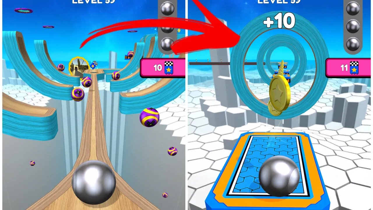 GOING BALLS 71|| Speed RUN || 68 + ONE