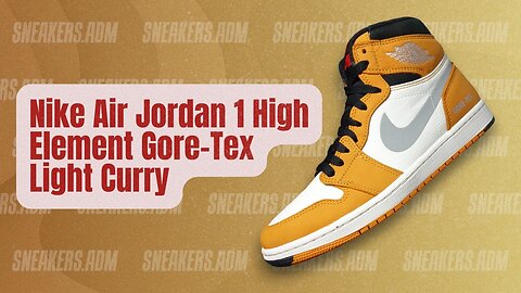 Nike Air Jordan 1 High Element Gore-Tex Light Curry - DB2889-700 - @SneakersADM