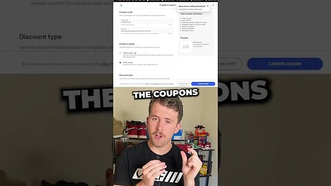 How to Create a Coupon on Ebay in LESS THAN 1 MINUTE #shorts