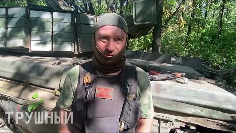 Competent work of tankers of the hundredth brigade