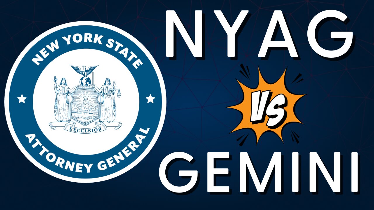 NEW YORK ATTORNEY GENERAL VS. GEMINI EXCHANGE | LIVE ANALYSIS