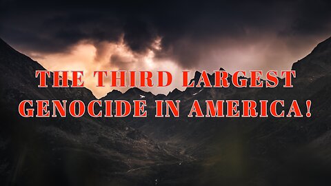 What is the 3RD LARGEST GENOCIDE In The West?