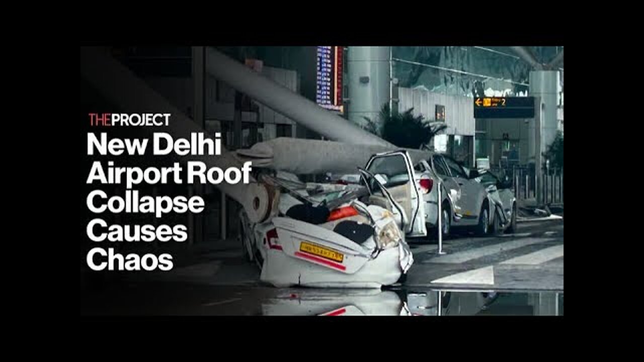 New Delhi Airport Roof Collapse Causes Chaos_2