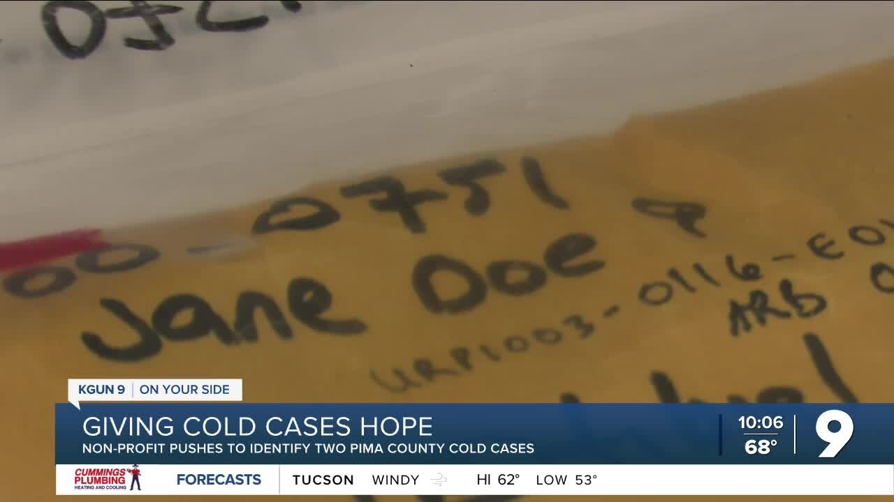 Non-profit works to solve unidentified cold cases