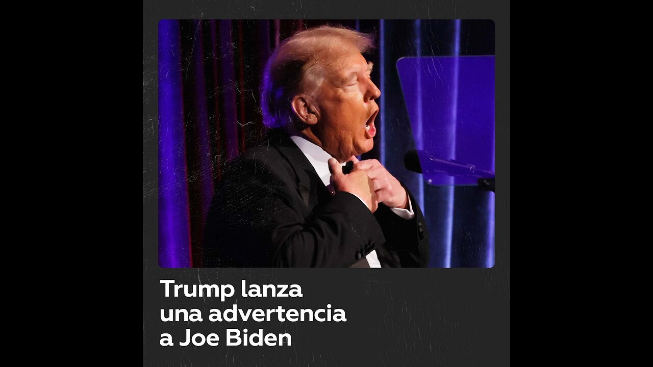 Trump advierte que las “acusaciones de Biden” han abierto la “caja de Pandora”