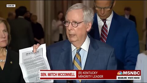 McConnell says it was a "mistake" for Tucker Carlson to release previously unseen J6 footage