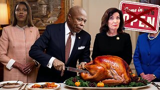 Ghost Town NYC – Is Eric Adams' Goose Cooked This Thanksgiving?
