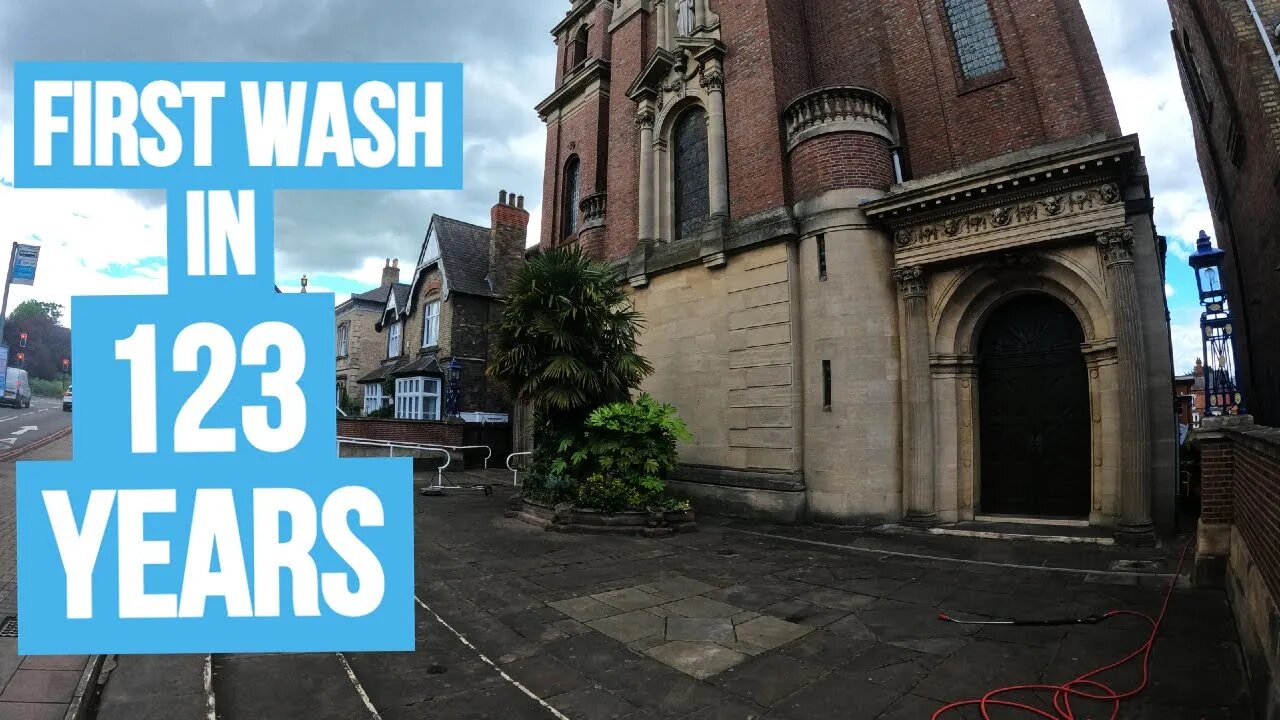 These Stones Have Been Gathering Dirt Since 1899! *Power Washing*
