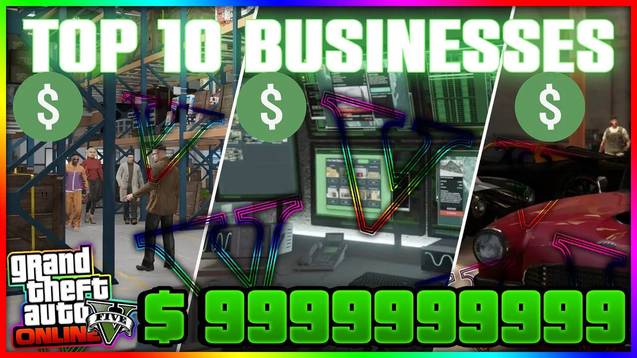 GTA 5 Online Most Advanced Top 10 Businesses Guide Of 2022! ￼