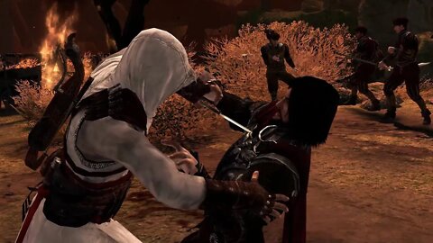 Altair's Badass Return to Masyaf and Kills Cesare Borgia in Assassins Creed