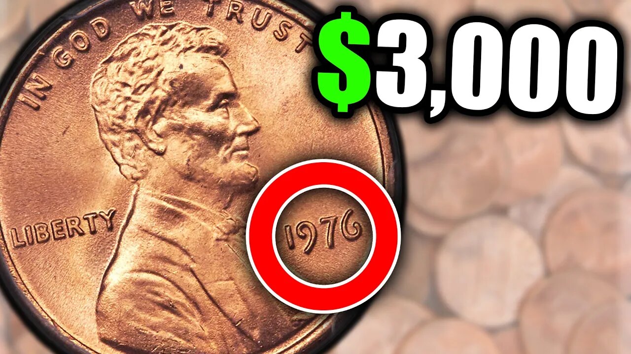 Why these 1976 LINCOLN PENNIES ARE WORTH A LOT OF MONEY!!