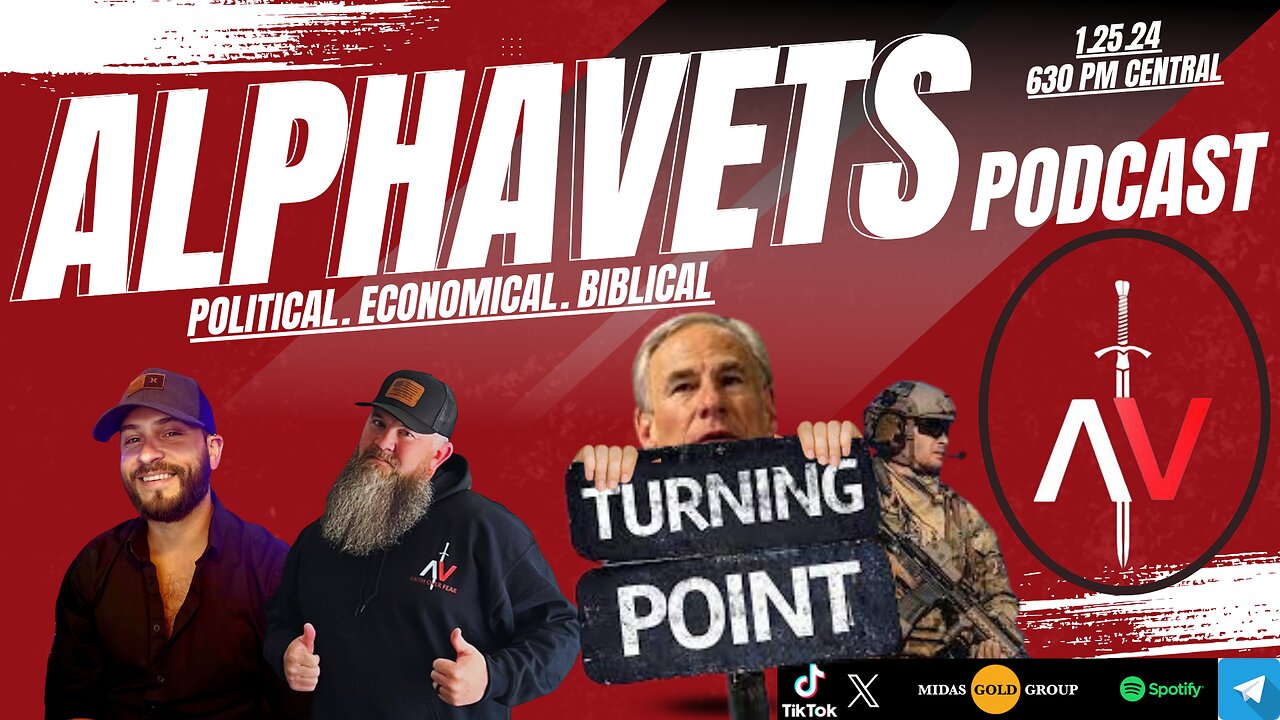 ALPHAVETS 1.25.24 Uncharted waters! The Country and the World have had enough!