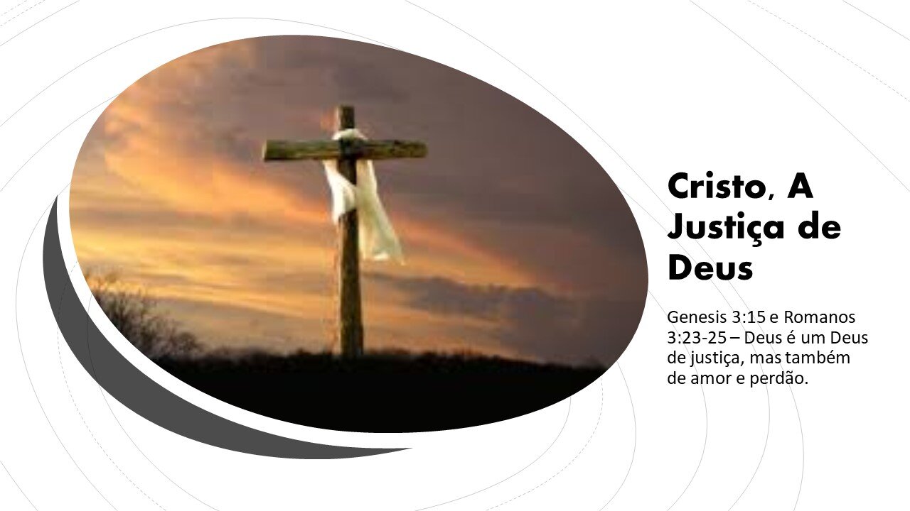 Cristo, A Justiça de Deus