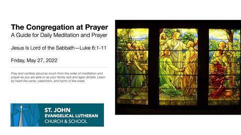 Jesus Is Lord of the Sabbath—Luke 6:1-11