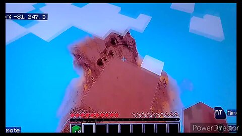 trying to do a slime clutch water clutch and powder snow clutch in Minecraft