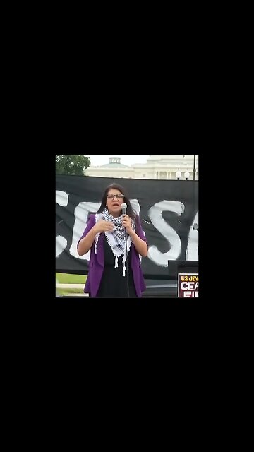 Dem Rep Rashida Tlaib Claims "Americans Want A Ceasefire" Even As Majority Support Israel's Response