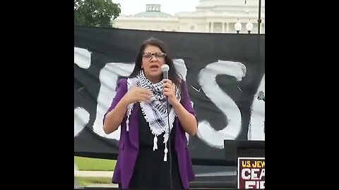 Dem Rep Rashida Tlaib Claims "Americans Want A Ceasefire" Even As Majority Support Israel's Response