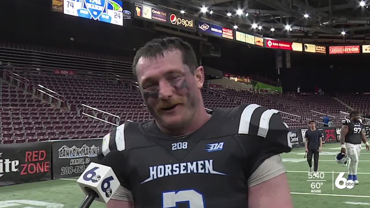 Idaho Horsemen offer unique indoor experience to football fans in Idaho