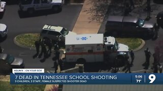 Seven dead, including shooter, in Tennessee school mass shooting