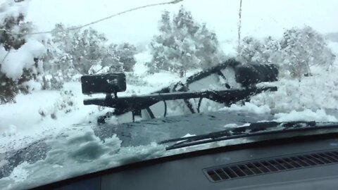 Snowplowing at the Ranch 2-16-21