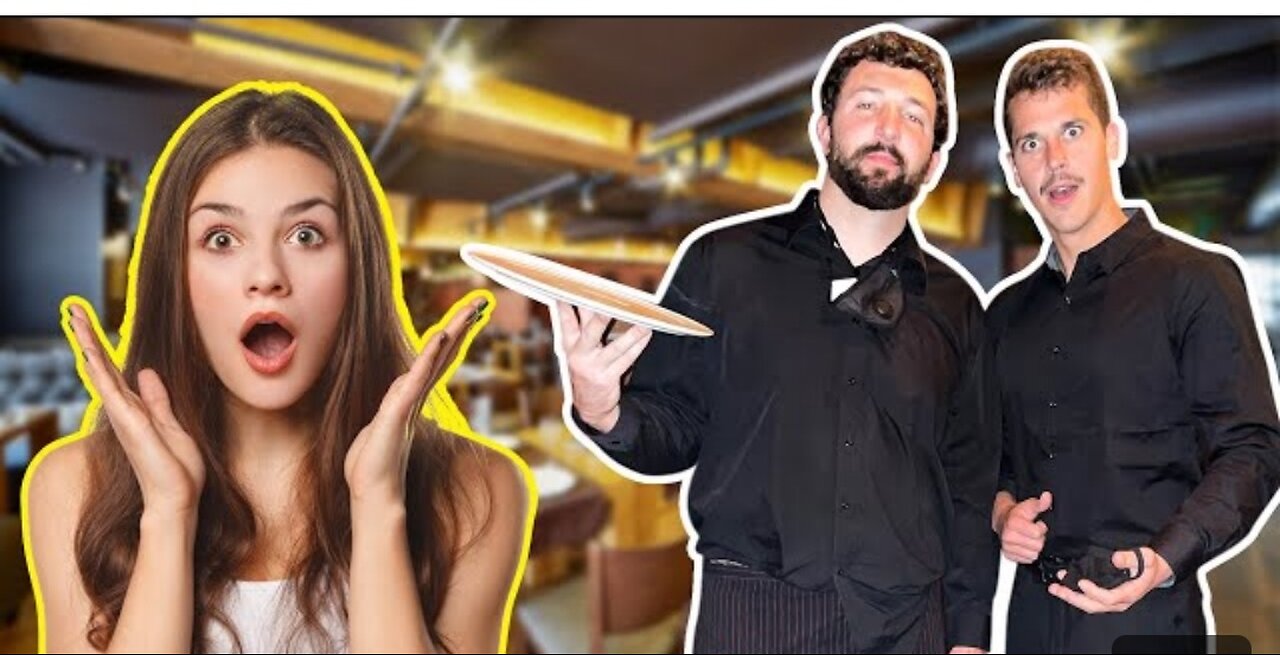 Hilarious Waiter Mishaps Caught on Camera | Art History soft-spoken