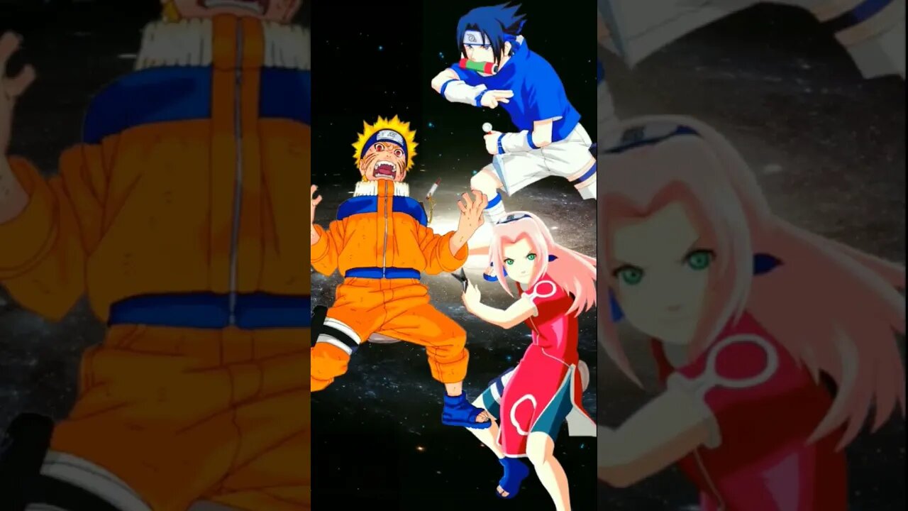 WHO IS STRONGEST?? - Naruto VS Sasuke&Sakura.#shorts