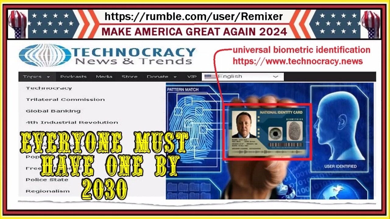 universal biometric identification by 2030